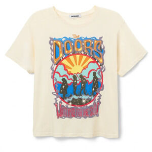 Daydreamer The Doors Waiting For The Sun‎ Boyfriend Tee - Size XS - NWOT